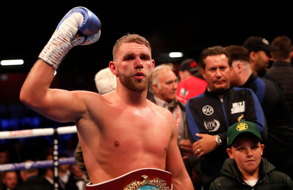 Billy Joe Saunders soutient Tyson Fury pour qu'il prenne sa revanche sur Oleksandr Usyk