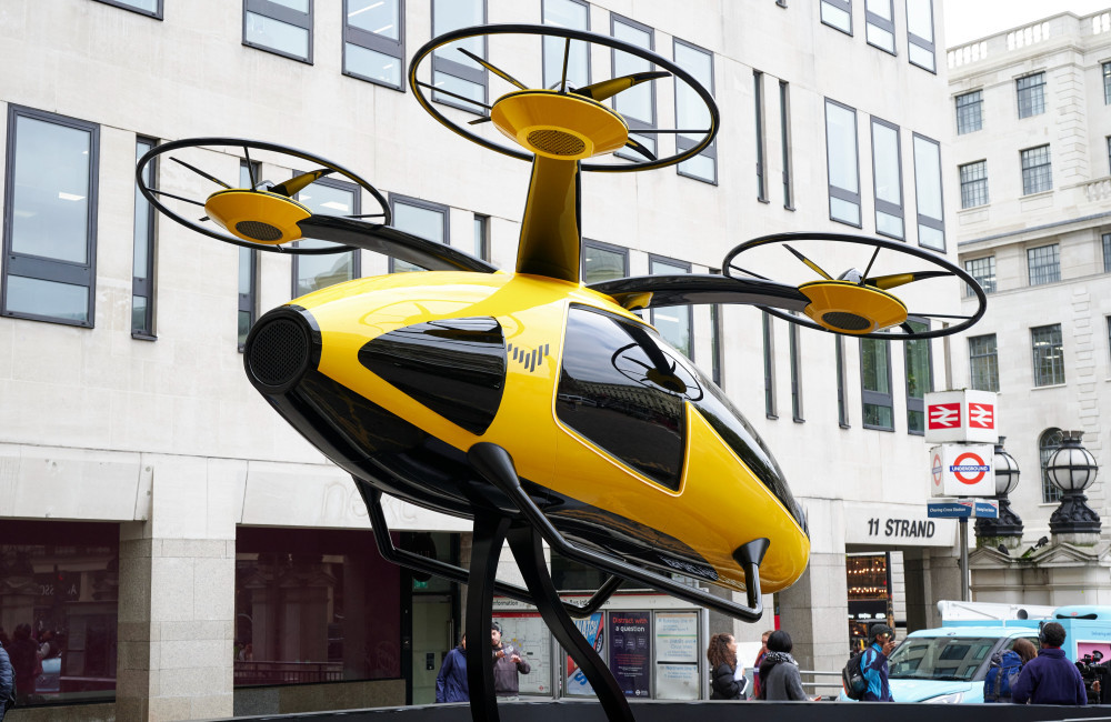 Les taxis volants arriveront en Grande-Bretagne en 2028