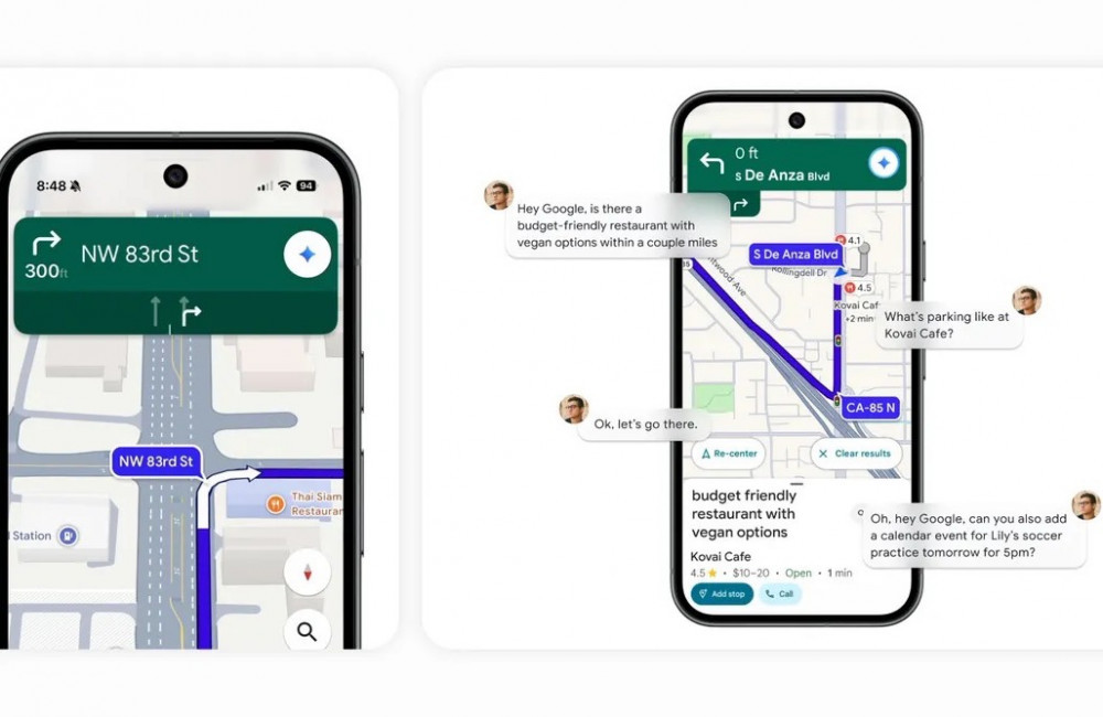 Google ajoute Gemini à Google Maps, permettant aux utilisateurs de naviguer plus facilement grâce à l'IA