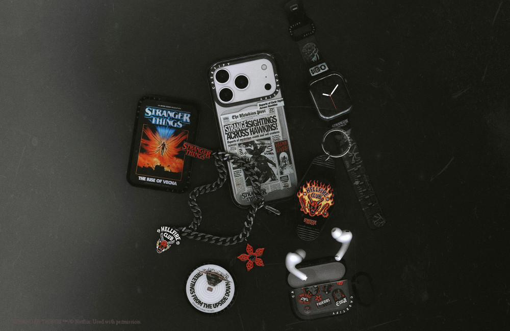 CASETiFY dévoile sa nouvelle collaboration avec Stranger Things