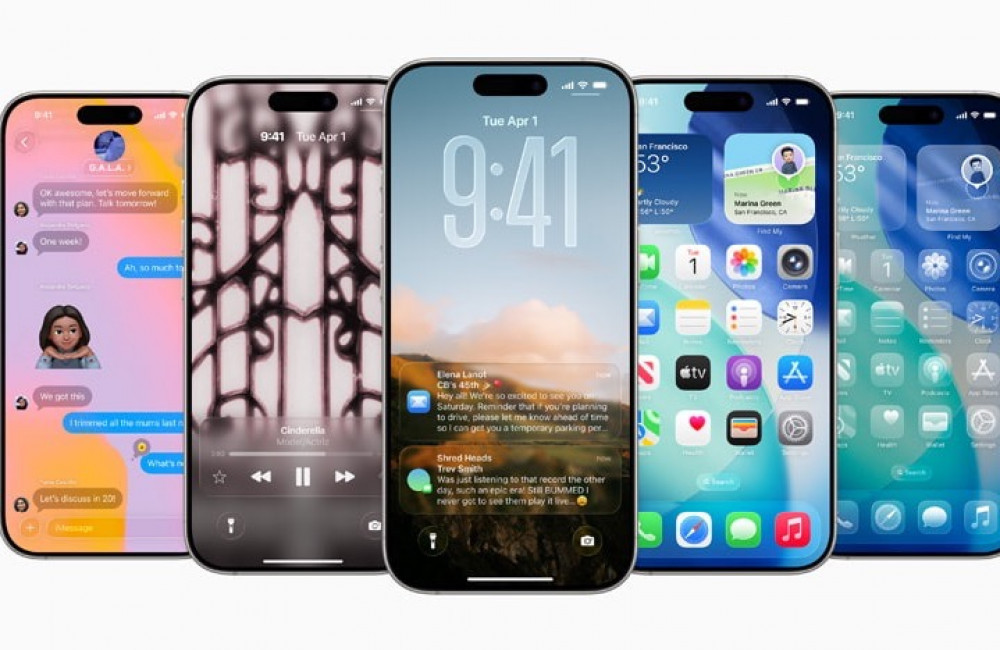Apple conservera Liquid Glass avec iOS 27